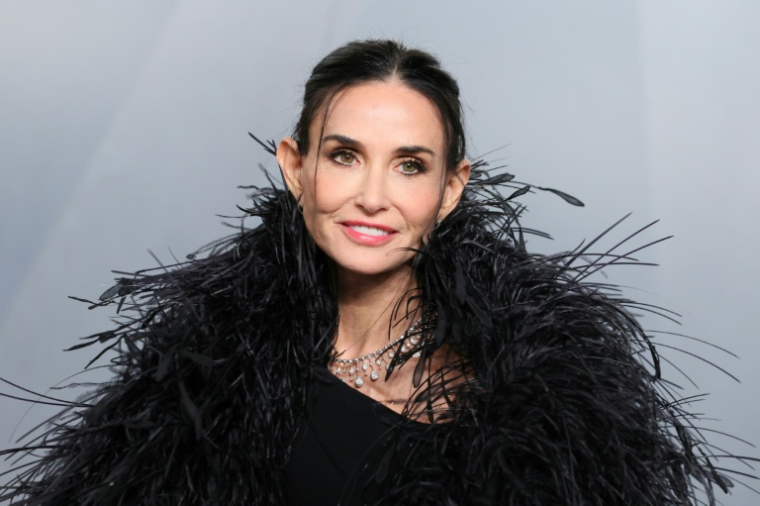 L'actrice américaine Demi Moore à Los Angeles le 15 mars 2026 ( AFP / Jean Baptiste Lacroix )