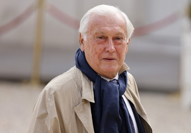Jean-François Delfraissy à Paris, le 7 mai 2022. ( AFP / LUDOVIC MARIN )