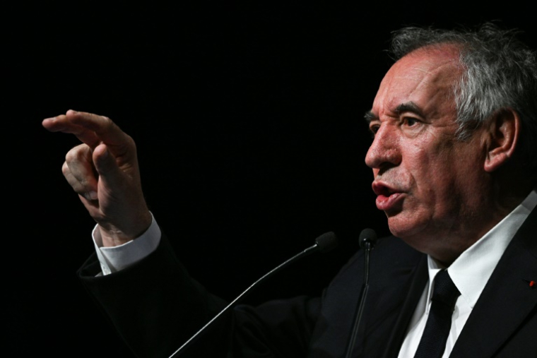 Le Premier ministre François Bayrou, le 13 juin 2025 à Saint-Rémy-de-Provence ( AFP / GABRIEL BOUYS )