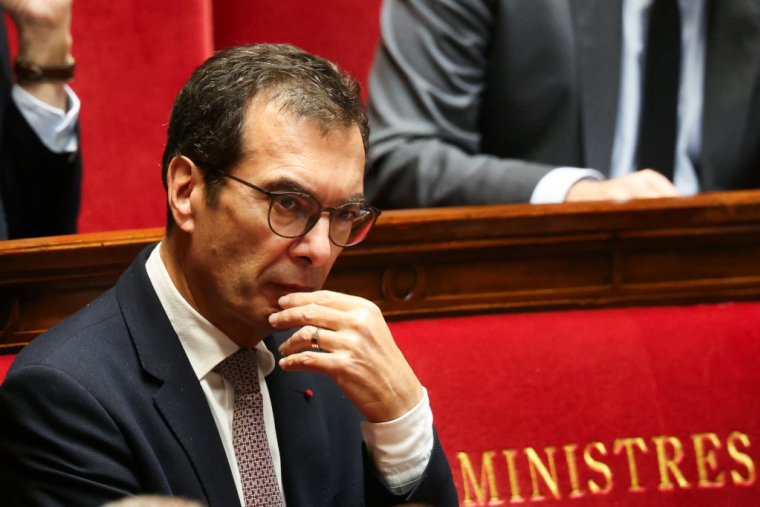 Jean-Pierre Farandou à Paris, le 22 octobre 2025. ( AFP / ALAIN JOCARD )