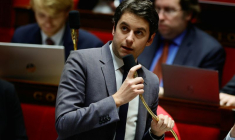 Le ministre délégué aux Comptes publics Gabriel Attal