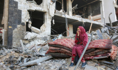 Gaza, le 1er avril 2024. ( AFP / - )