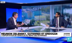 Réunion Zelensky, Guterres et Erdogan : l'exportation de céréales au menu des échanges
