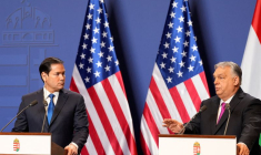 Le secrétaire d'État américain Marco Rubio en visite en Hongrie