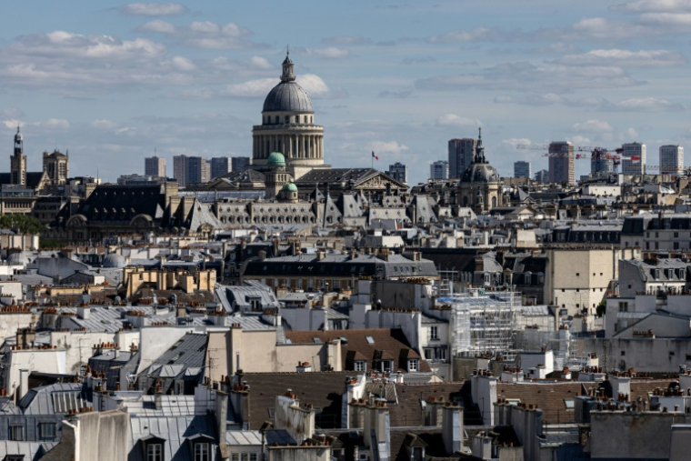 Une vue du Panthéon, le 1er juin 2026, à Paris ( AFP / JOEL SAGET )