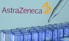 Photo d'illustration du logo AstraZeneca