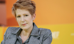 Natacha Polony lors de La REF 2026, le meeting des entrepreneurs, à Paris le 26 août 2026 ( AFP / Thomas SAMSON )