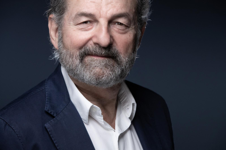 Denis Olivennes, directeur général et co-gérant de Libération. ( AFP / JOEL SAGET )