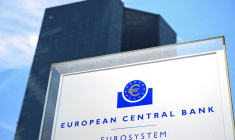 Vue du siège de la Banque centrale européenne (BCE) à Francfort