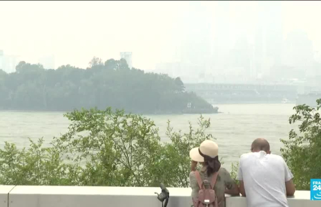 Incendies au Canada : Montréal suffoque sous la fumée, a l'air le plus pollué au monde