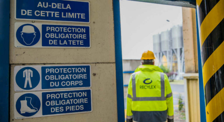 L'action Recylex perd plus de 30% depuis le début de l'année. (© Recylex)