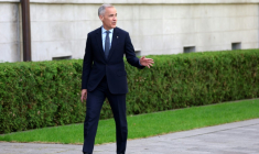 Le Premier ministre canadien Mark Carney, le 13 mai 2025 à Ottawa ( AFP / Dave Chan )