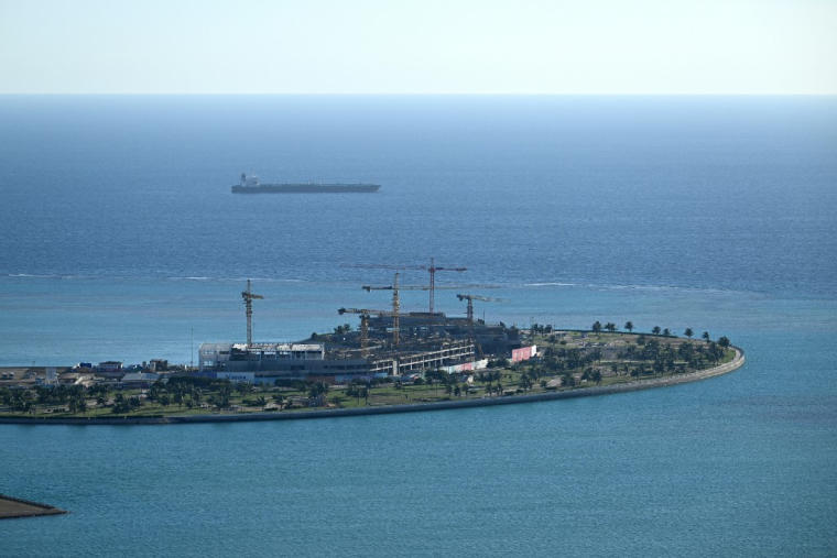 Vue aérienne de Yanbu, en Arabie saoudite.  ( AFP / PATRICK HERTZOG )