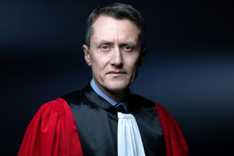 Pascal Prache, patron du parquet national financier (PNF), le 28 janvier 2026 à Paris ( AFP / Joel Saget )