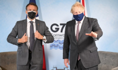 BREXIT: MACRON ASSURE RESPECTER L'INTÉGRITÉ DU TERRITOIRE BRITANNIQUE