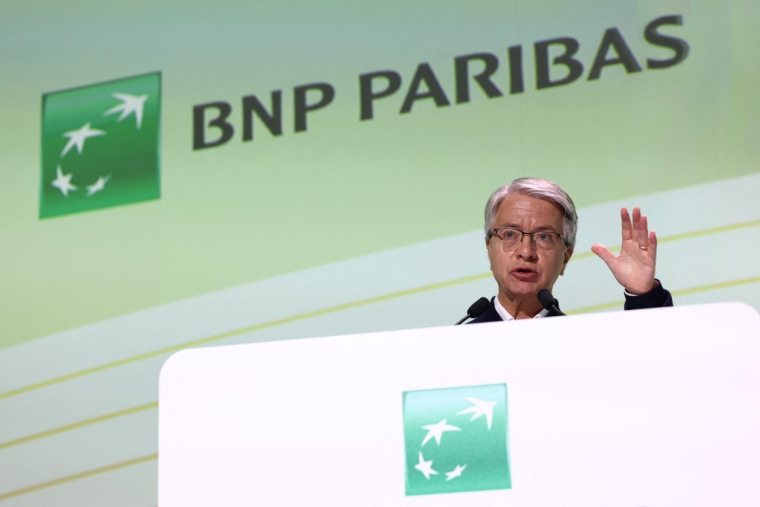 Jean-Laurent Bonnafé à Paris, le 14 mai 2024. ( AFP / EMMANUEL DUNAND )