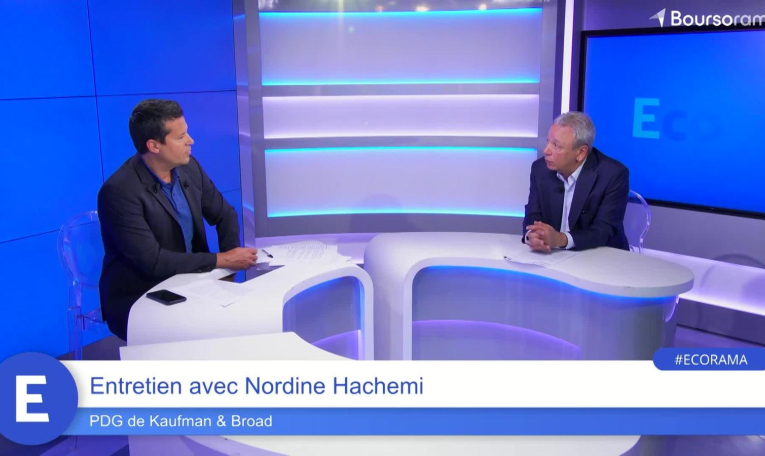 Nordine Hachemi (PDG de Kaufman & Broad) : "Les taux d'intérêt sur les crédits immobiliers sont tout à fait acceptables !"