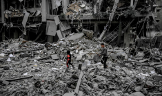 Gaza, le 3 mars 2024.  ( AFP / - )