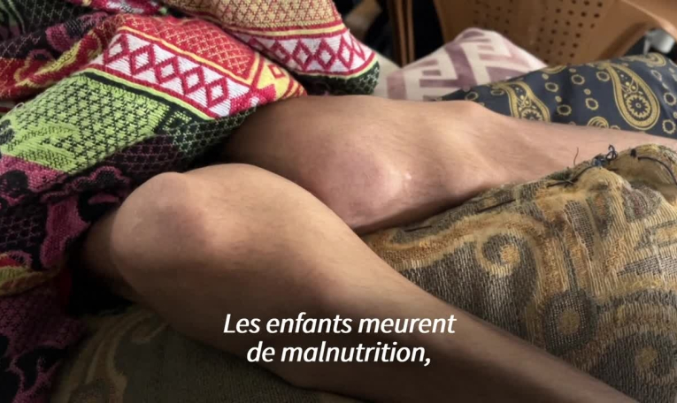 "Les enfants meurent de malnutrition": des Gazaouis lancent un cri d'alerte