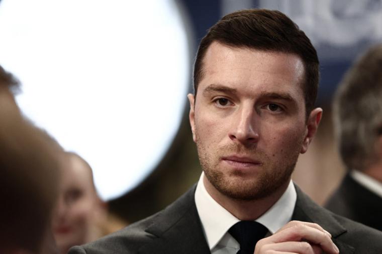 Jordan Bardella à Paris, le 19 novembre 2025. ( AFP / THIBAUD MORITZ )