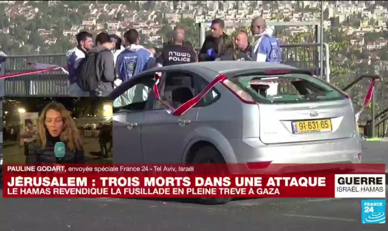 Attaque à Jérusalem : trois morts en pleine trêve à Gaza