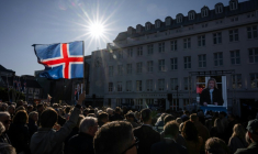 Quelque 273.000 électeurs sont invités à répondre à la question suivante: "L'Islande doit-elle rouvrir les négociations d'adhésion avec l'Union européenne?" ( AFP / Jonathan NACKSTRAND )