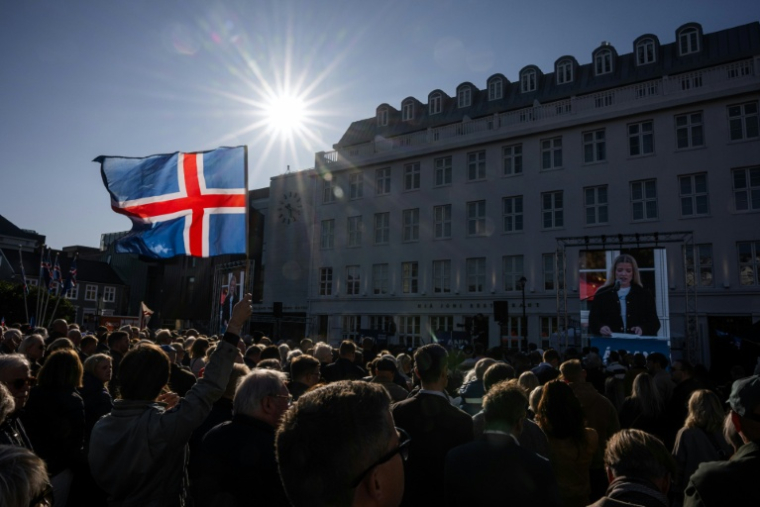 Quelque 273.000 électeurs sont invités à répondre à la question suivante: "L'Islande doit-elle rouvrir les négociations d'adhésion avec l'Union européenne?" ( AFP / Jonathan NACKSTRAND )
