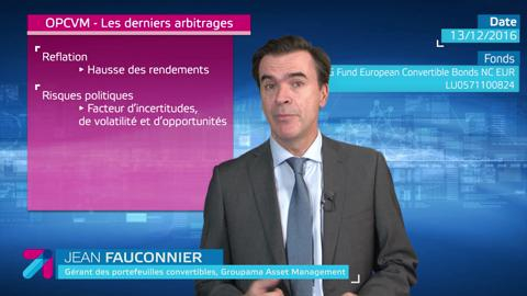 Groupama Asset Management : Les derniers arbitrages - G Fund European Convertible Bonds – LU0571100824 – 2ème semestre 2016