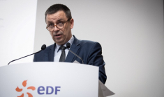 Luc Rémont, à Paris, le 17 février 2023 ( AFP / ALAIN JOCARD )