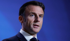 Emmanuel Macron lors d'un sommet à Bruxelles