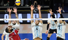 Volley, la France s'incline face à l'Argentine