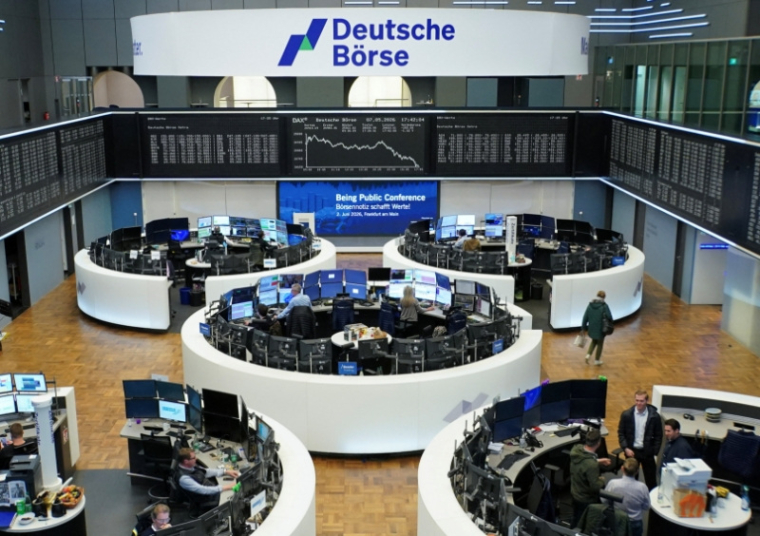 La Bourse de Francfort