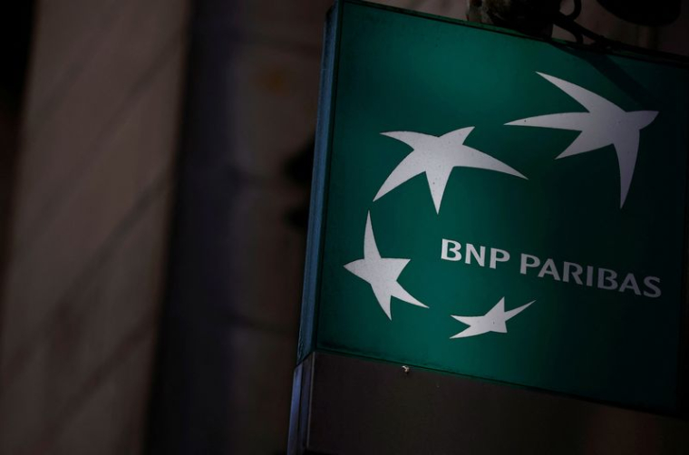 Le logo de BNP Paribas à Nantes