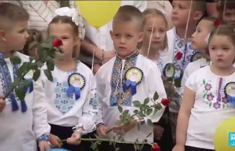 Ukraine : les enfants font leur rentrée scolaire dans un pays toujours en guerre