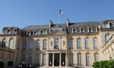 Le palais de l'Elysée, le 1er juillet 2025 à Paris ( AFP / Ludovic MARIN )