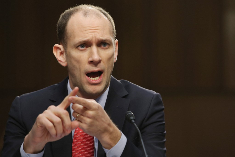 Austan Goolsbee à Washington, aux États-Unis, le 28 février 2013. ( GETTY IMAGES NORTH AMERICA / CHIP SOMODEVILLA )