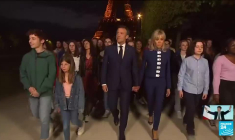 Présidentielle : retour sur la soirée de réélection d'Emmanuel Macron
