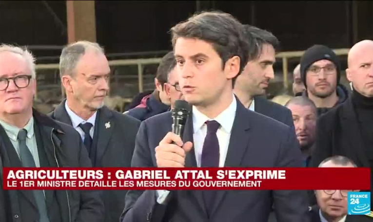 G.Attal annonce des sanctions lourdes contre des entreprises qui ne respectent pas la loi Egalim