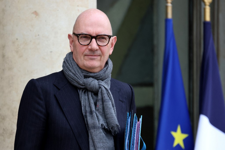 Roland Lescure à Paris, le 28 janvier 2026. ( AFP / LUDOVIC MARIN )