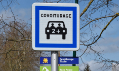 Les revenus issus du covoiturage sont exonérés d'impôts s'il s'agit du partage des frais. (© AFP