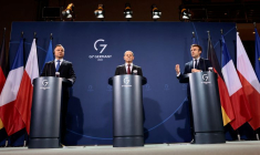 LES DIRIGEANTS DU "TRIANGLE DE WEIMAR" EXPRIMENT LEUR SOUTIEN À LA SOUVERAINETÉ UKRAINIENNE, DIT L'ELYSÉE