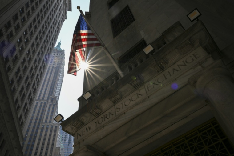 La Bourse de New York le 4 août 2025 ( AFP / ANGELA WEISS )