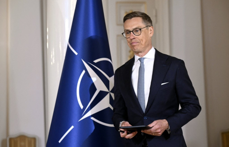Alexander Stubb, à Helsinki, en janvier 2025 ( Lehtikuva / VESA MOILANEN )