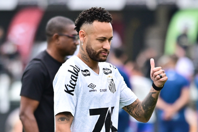 Neymar a rejoué avec Santos