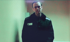 Alexei Navalny lors d'une audience au tribunal de district de Basmanny à Moscou