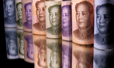 Photo d'illustration de billets en yuan chinois