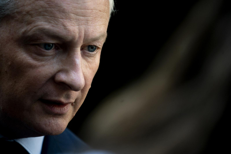 Bruno Le Maire, le 12 avril 2023, à Paris ( AFP / STEFANI REYNOLDS )