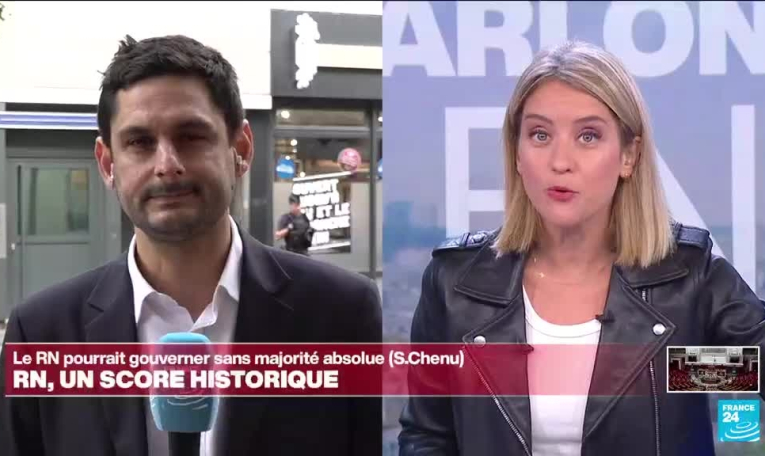 Législatives : le RN en quête de la majorité absolue au second tour