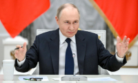 Le président russe Vladimir Poutine à Moscou, le 26 mai 2025 ( POOL / Grigory SYSOYEV )