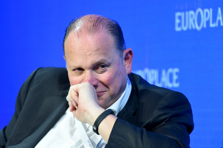 Mark Tucker, à Paris, en juillet 2018 ( AFP / ERIC PIERMONT )